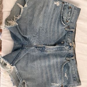 Agolde Parker denim shorts sz 32